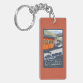 Berg Washington, neue HampshireCog Eisenbahn Schlüsselanhänger (Vorderseite links)