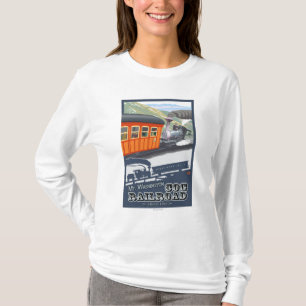 Berg Washington, neue HampshireCog Eisenbahn T-Shirt