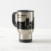 Berg Washington, Pittsburgh, PA Reisebecher (Vorderseite Links)