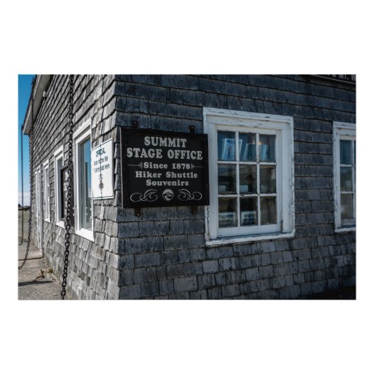 Berg-Washington Summit House Fotodruck (Vorne)