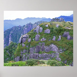 Berg, Yakushima, Kagoshima, Japan Poster