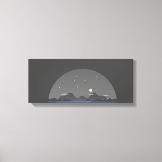 Berg | Zazzle_Growshop. Leinwanddruck