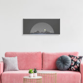 Berg | Zazzle_Growshop. Leinwanddruck (Insitu (Wohnzimmer))