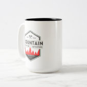 Berg Zweifarbige Tasse (Vorderseite Links)