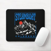 Bergabenteuer Dampferquellen Colorado Mousepad (Mit Mouse)