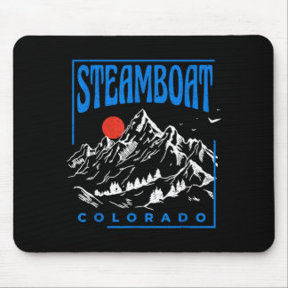 Bergabenteuer Dampferquellen Colorado Mousepad