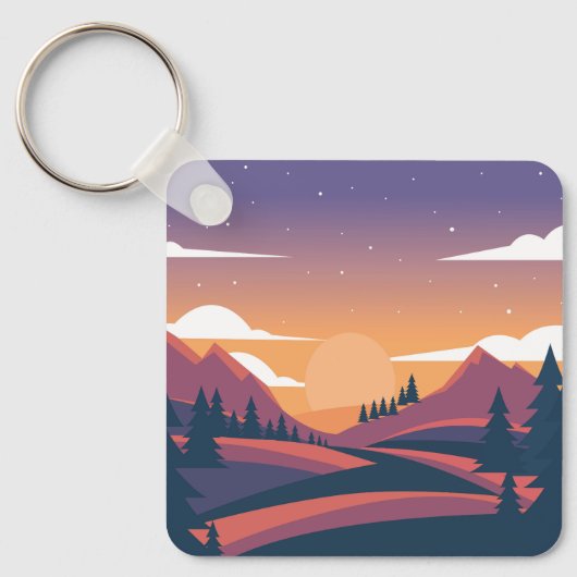 Bergabenteuer Schlüsselanhänger (Vorderseite)