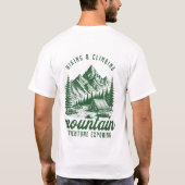 Bergabenteuer: Wandern und Klettern T-Shirt (Rückseite)