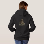 Bergamasco Hirtenhemd Hoodie (Schwarz voll)