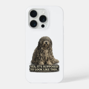 Bergamasco Hirtenhemd iPhone 15 Pro Hülle