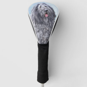 Bergamasco Sheepdog Malerei - Niedlicher Original  Golf Headcover