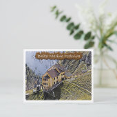 Bergamo al Principe - Dolomiti - Bergahütte Postkarte (Stehend Vorderseite)