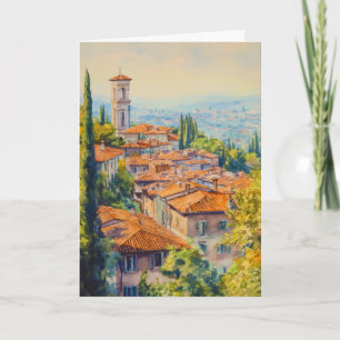 Bergamo Aquarell 1 Karte