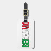 Bergamo Gepäckanhänger (Vorderseite vertikal)