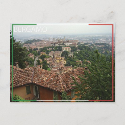 Bergamo - Italien Postkarte (Vorderseite)