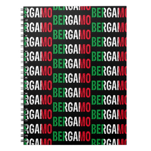 Bergamo Notizblock (Vorderseite)