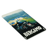 Bergamo | Vintage Travel Souvenir Magnet (Rechte Seite)