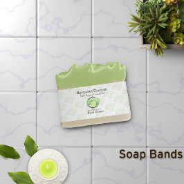 Bergamot Artisan Soap Band Wrap Packaging