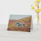 'Bergamot Fields' Notecard Karte (Gelbe Blume)