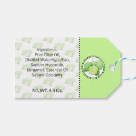 Bergamot Homemade Bath & Body Geschenkanhänger