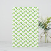 Bergamot Pattern Soap Packaging | Leinenpapier (Stehend Vorderseite)