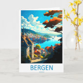 Bergan 2 karte (Gelbe Blume)