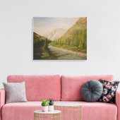 Bergansicht Leinwanddruck (Insitu (Wohnzimmer))