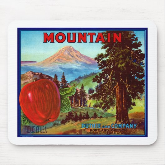 Bergäpfel Mousepad (Vorne)