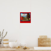 Bergäpfel Poster (Küche)