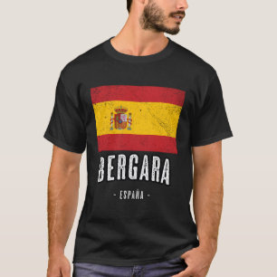 Bergara Spanien Es Flag Stadt Bandera Ropa T-Shirt