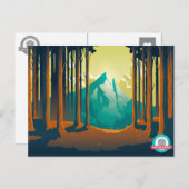 Bergästhetik Postkarte (Vorne/Hinten)