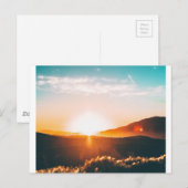 Bergaufgang Postkarte (Vorne/Hinten)