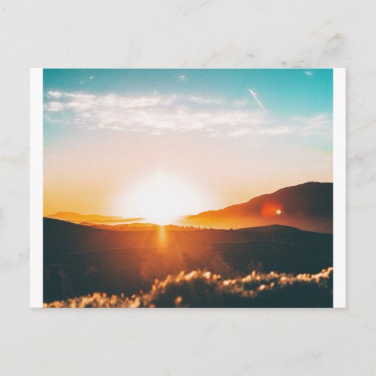 Bergaufgang Postkarte (Vorderseite)