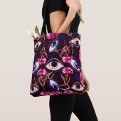 Bergauge. Abstraktes Muster Tasche (Von Nahem)