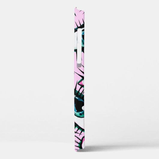 Bergauge. Abstraktes Symbol.  Case-Mate iPhone Hülle (Rückseite / Links)