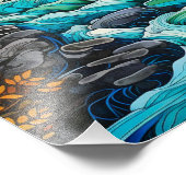 Bergbach Fotodruck (Ecke)