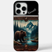 Bergbach Grizzly Case-Mate iPhone Hülle (Rückseite)