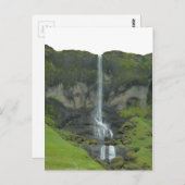 Bergbach, Island-Geschenkkarte Postkarte (Vorne/Hinten)