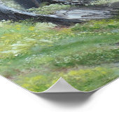 Bergbach Poster (Ecke)