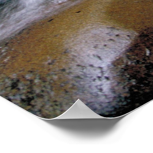 Bergbach Poster (Ecke)