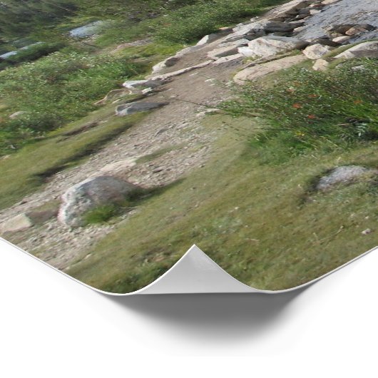 Bergbach Poster (Ecke)