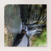 Bergbach Schwimmhalle - 20 x 20 Zoll Puzzle (Horizontal)