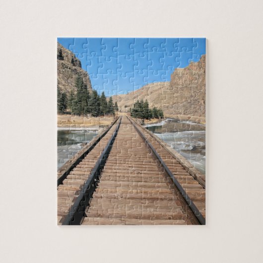 Bergbahn - 8x10 - 110 Stk Puzzle (Vertikal)