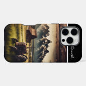 Bergbahn iPhone Hülle (Rückseite (Horizontal))