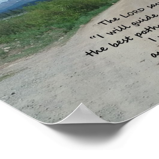 Bergbahn Poster (Ecke)