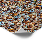 Bergbahn - versteckter 3D-Druck Poster (Ecke)