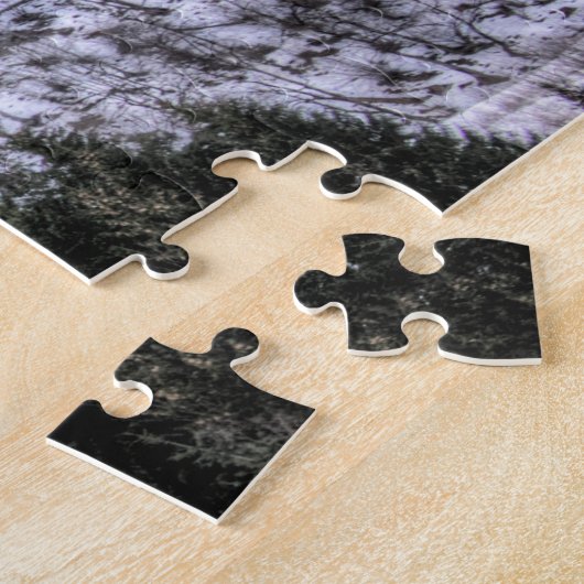 Bergbahnen Snowy View Puzzle (Seite)