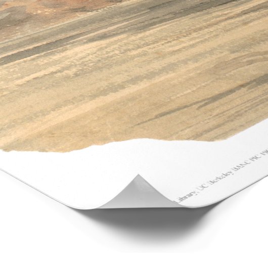 Bergbau (0605B) Poster (Ecke)