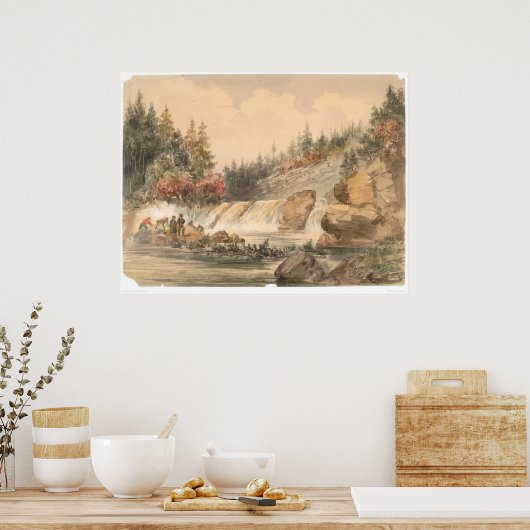 Bergbau (0605B) Poster (Küche)