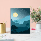 Bergbau Acrylschild (Hochzeit)